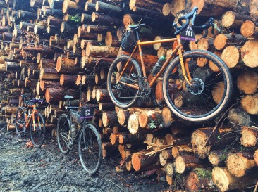 Obligatory wood stack bike shoot.